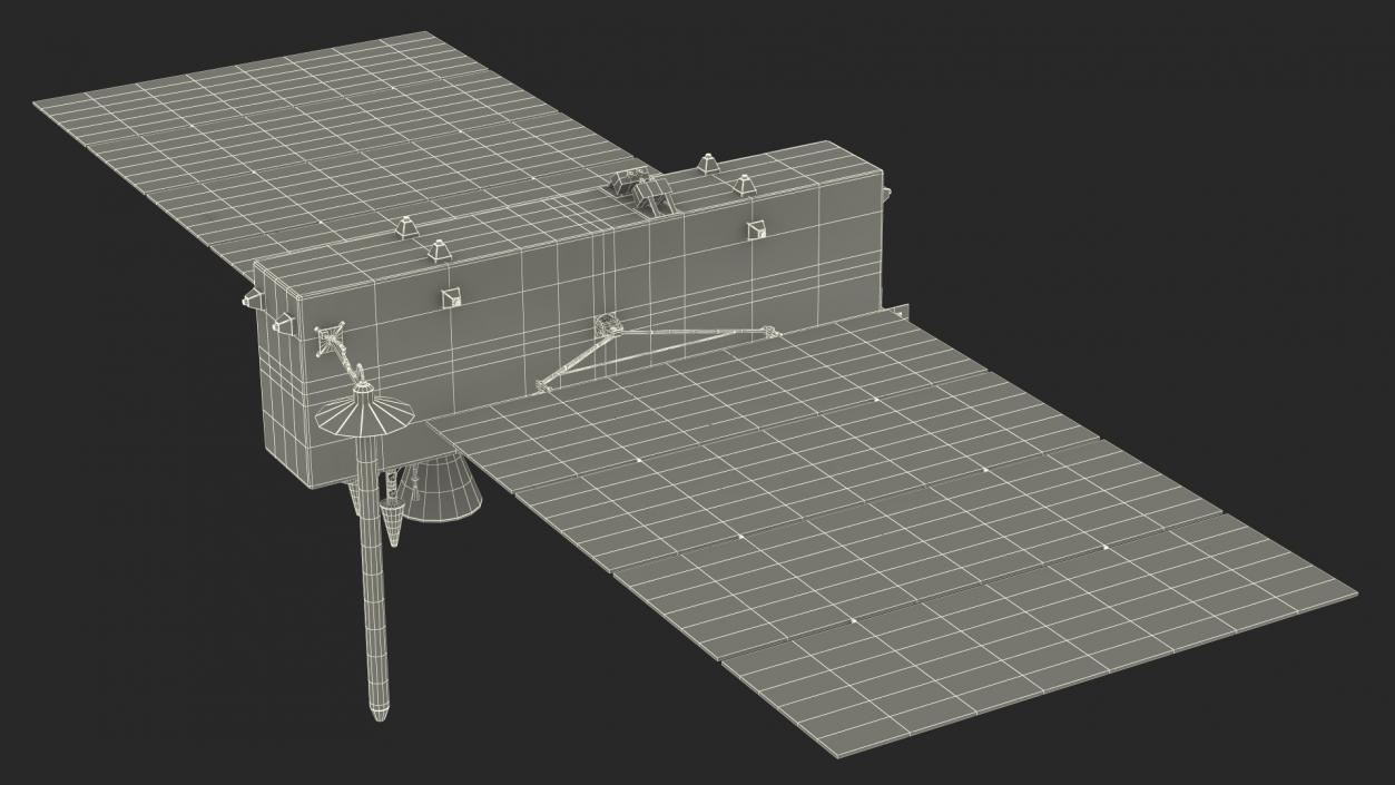 3D model Satellite GLONASS-K2