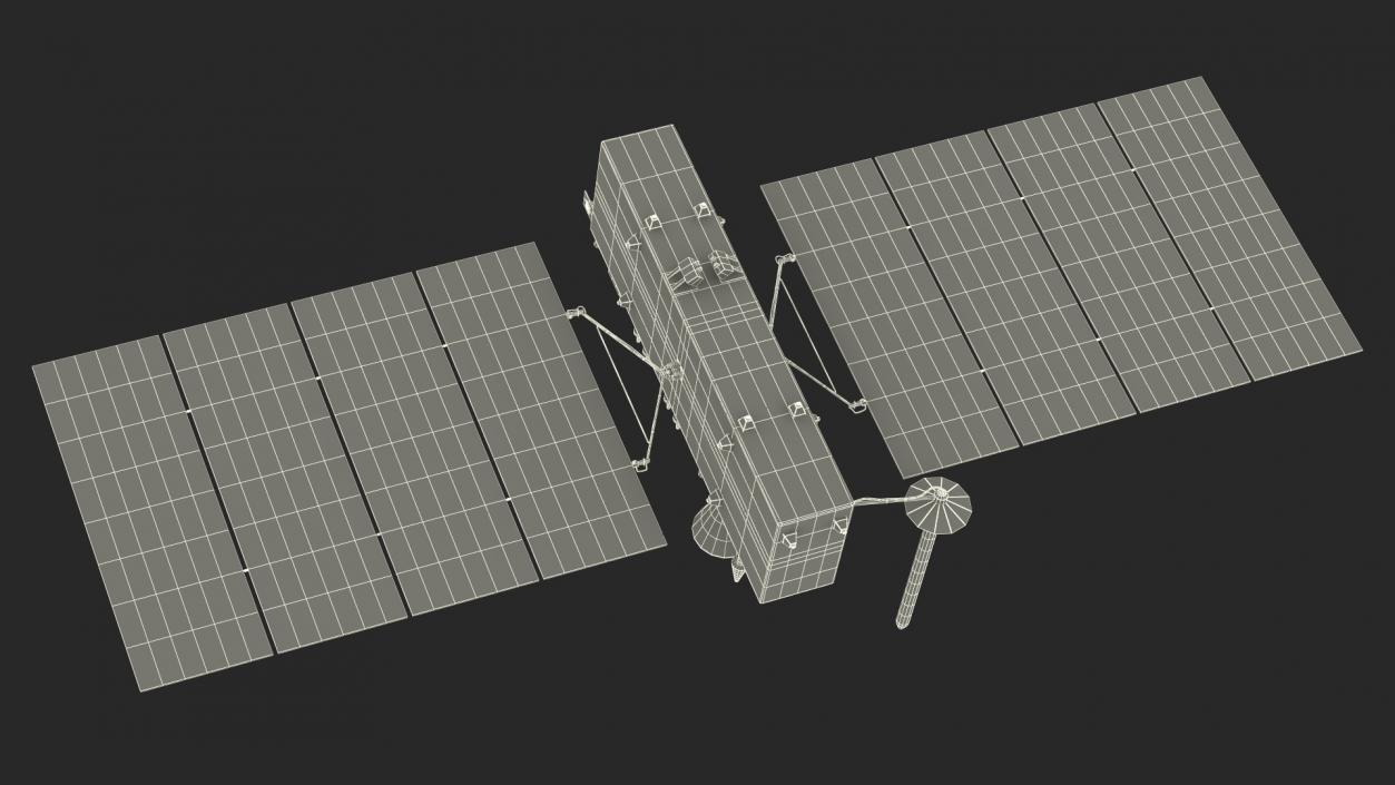 3D model Satellite GLONASS-K2