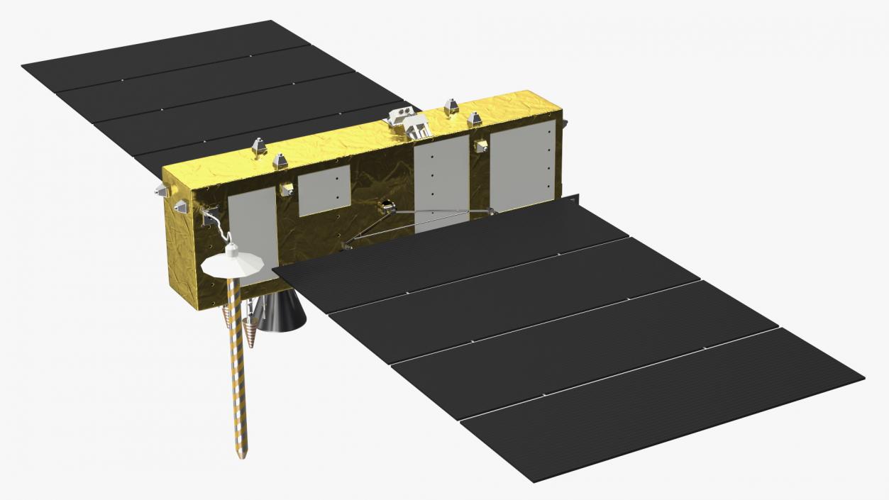 3D model Satellite GLONASS-K2