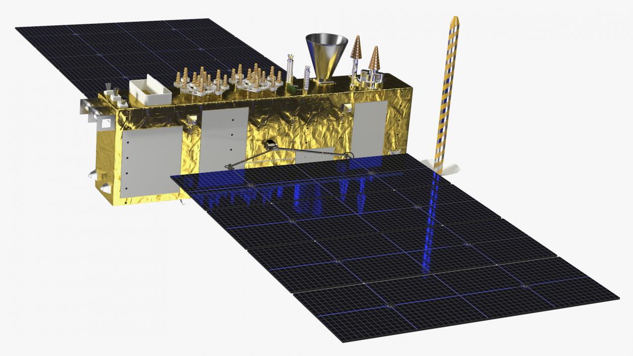 3D model Satellite GLONASS-K2