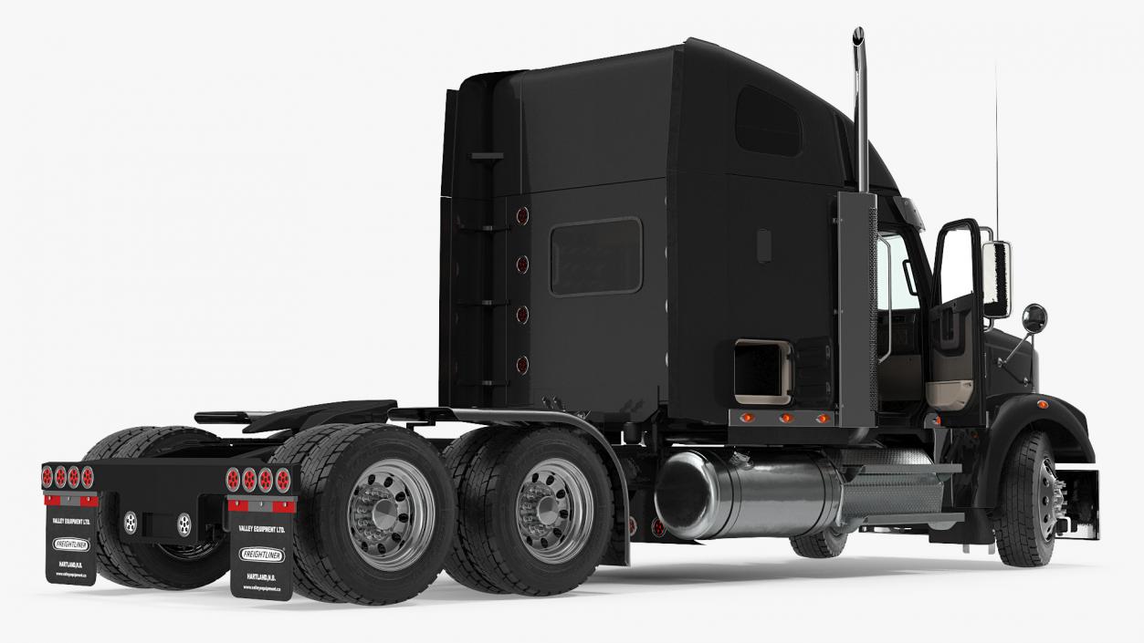 3D model Freightliner 122SD Rigged