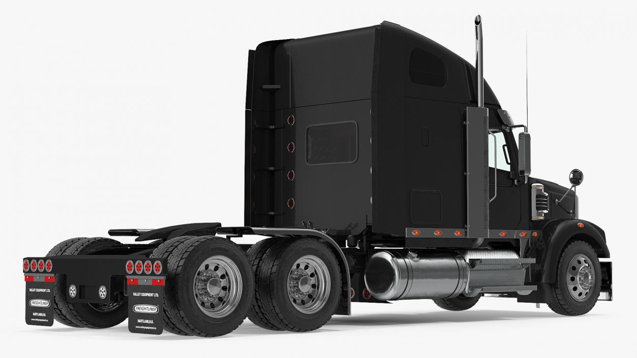 3D model Freightliner 122SD Rigged