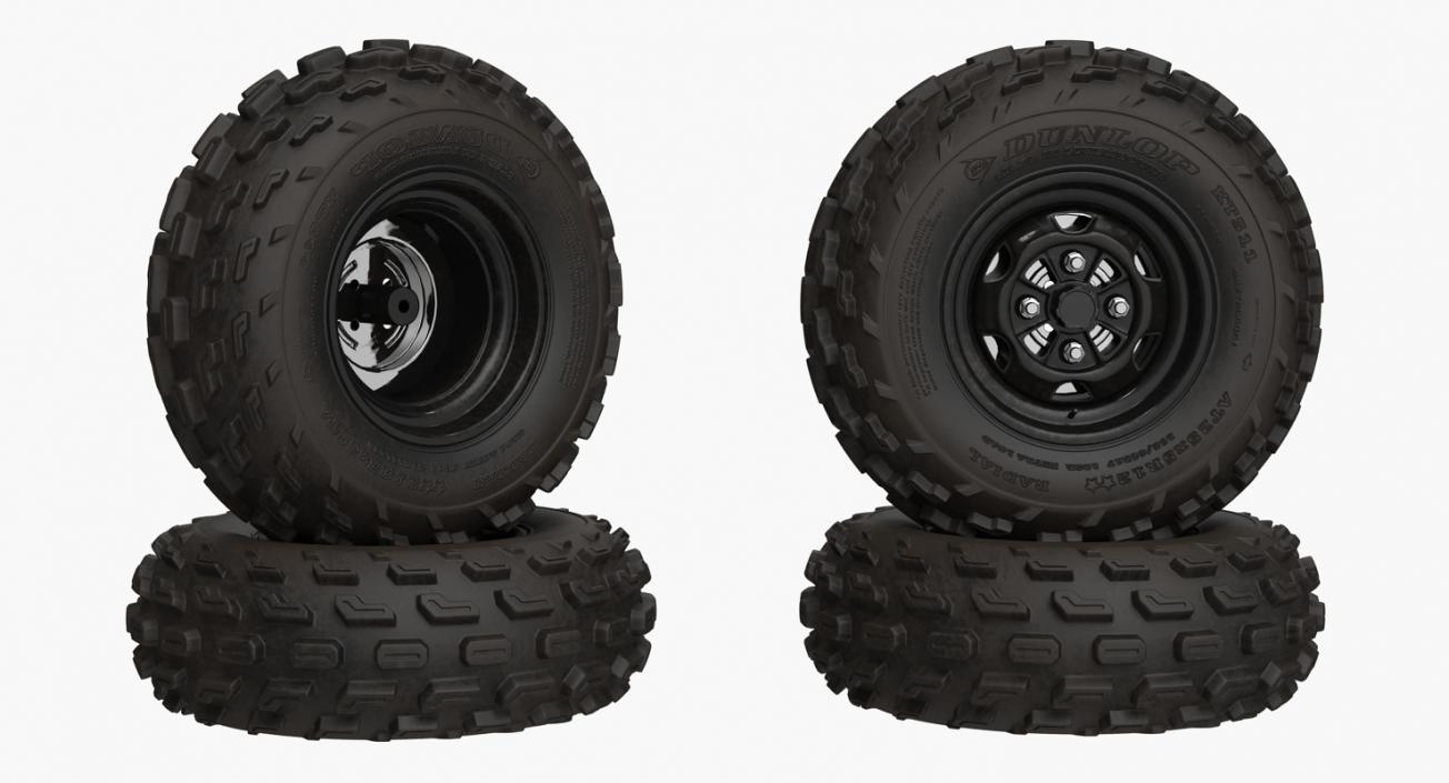 ATV Wheel 3D model