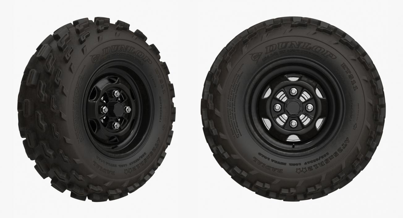 ATV Wheel 3D model