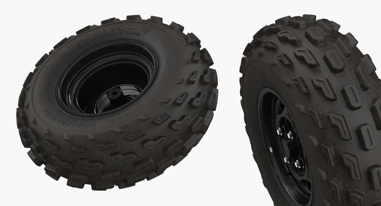 ATV Wheel 3D model