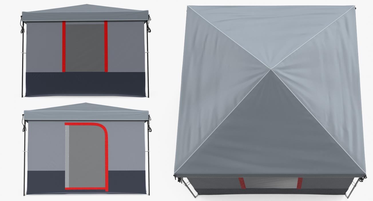 3D Camping Tents 3D Models Collection 4