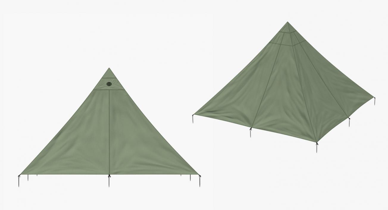 3D Camping Tents 3D Models Collection 4