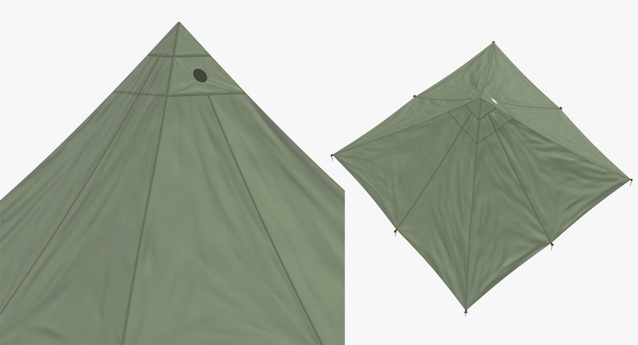 3D Camping Tents 3D Models Collection 4