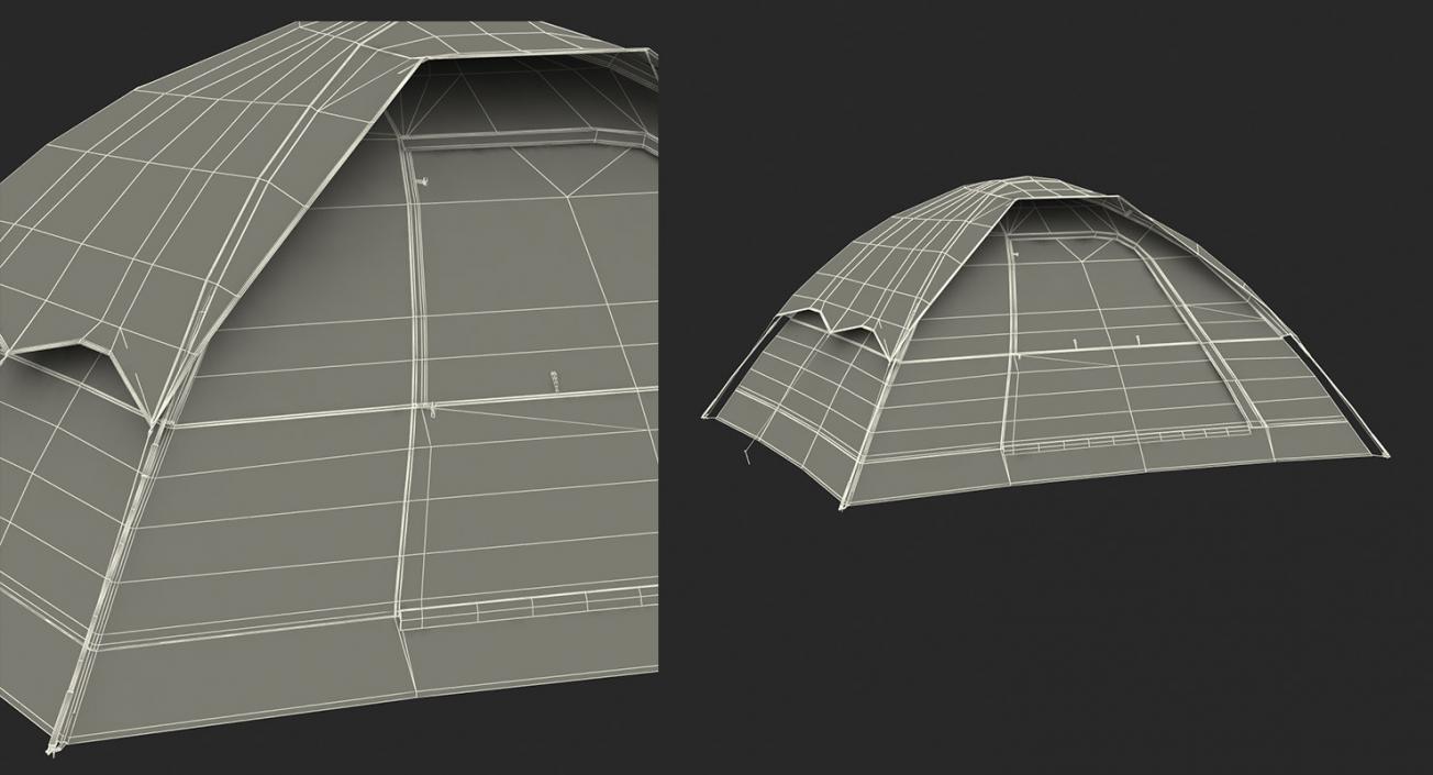 3D Camping Tents 3D Models Collection 4