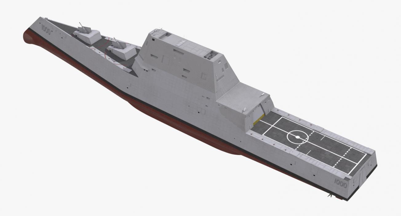 US Warships Collection 2 3D model