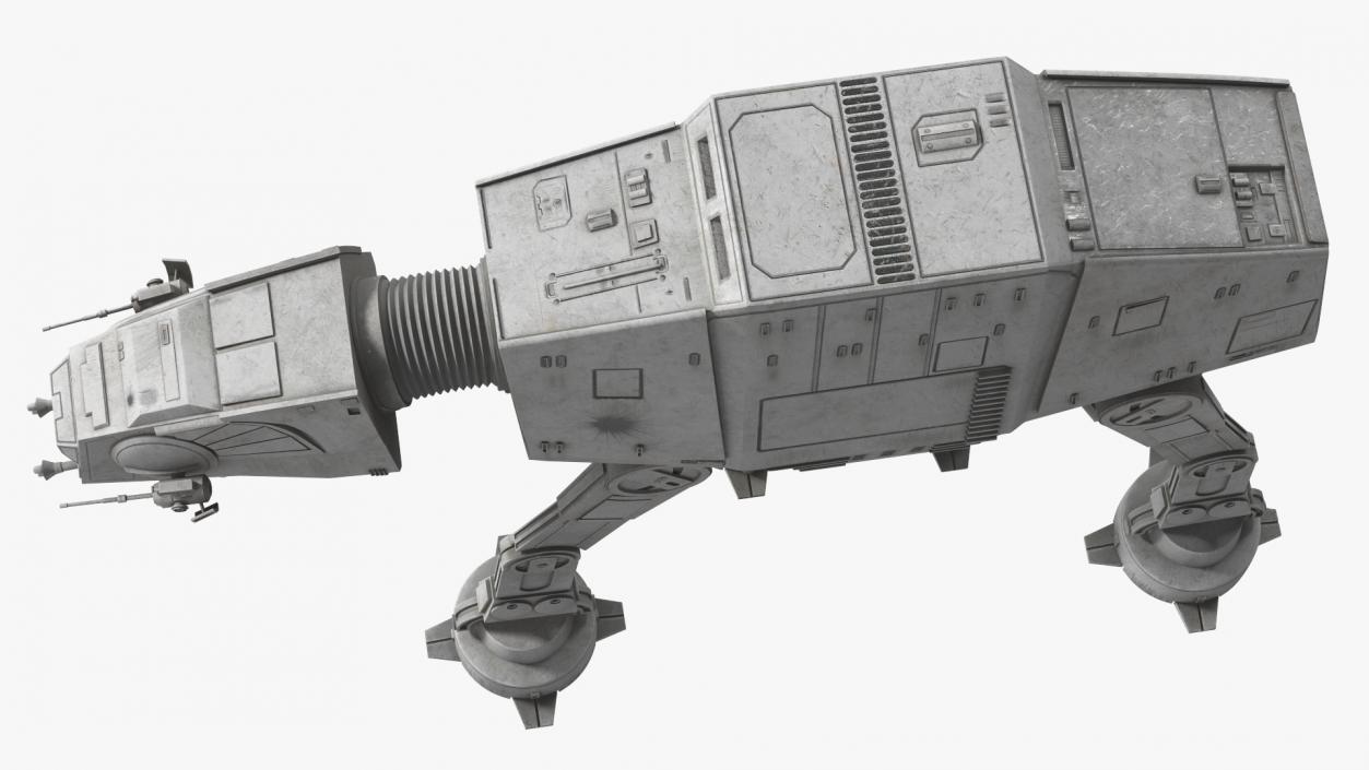 3D Walk Dirt AT-AT Star Wars(1) model