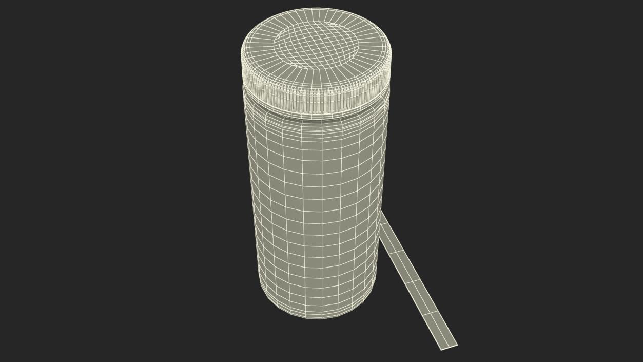 Pool and Spa Test Strips Jar JNV Direct 3D model