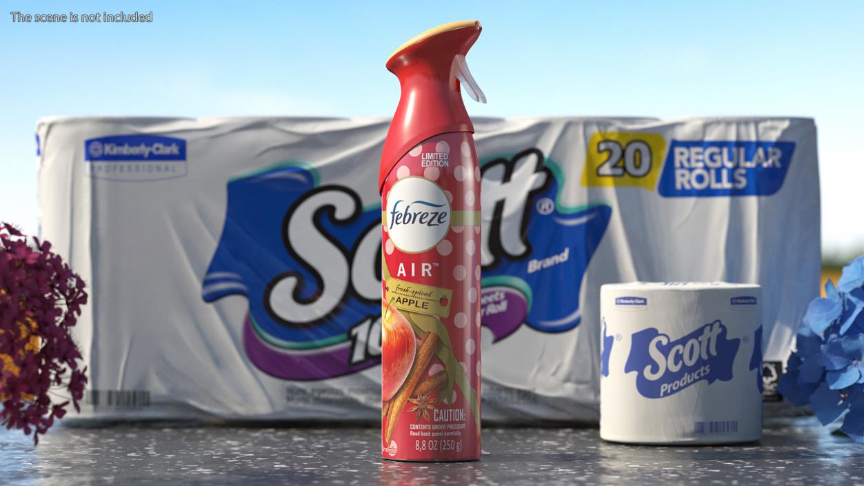 Air Freshener Febreze AIR Fresh Spiced Apple 3D model