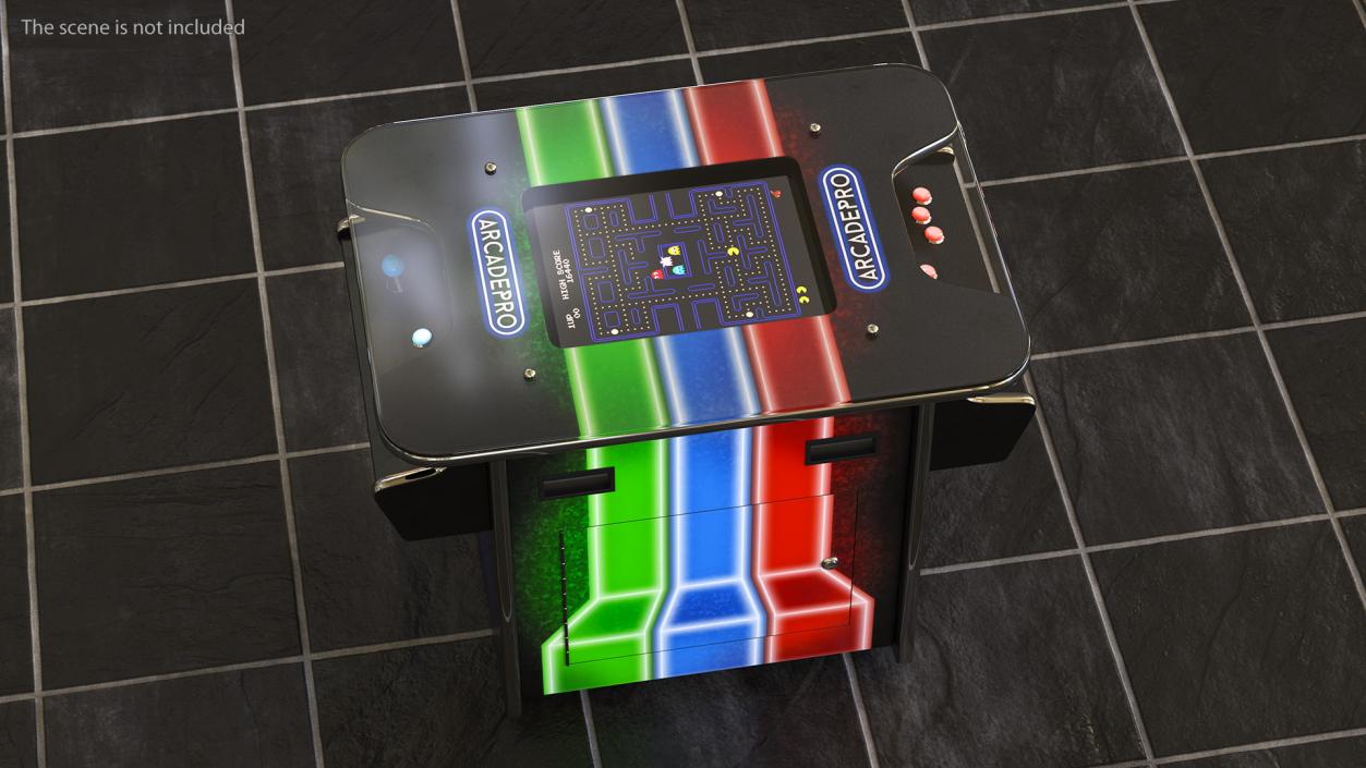 3D ArcadePro Mars 55 Cocktail Arcade Machine