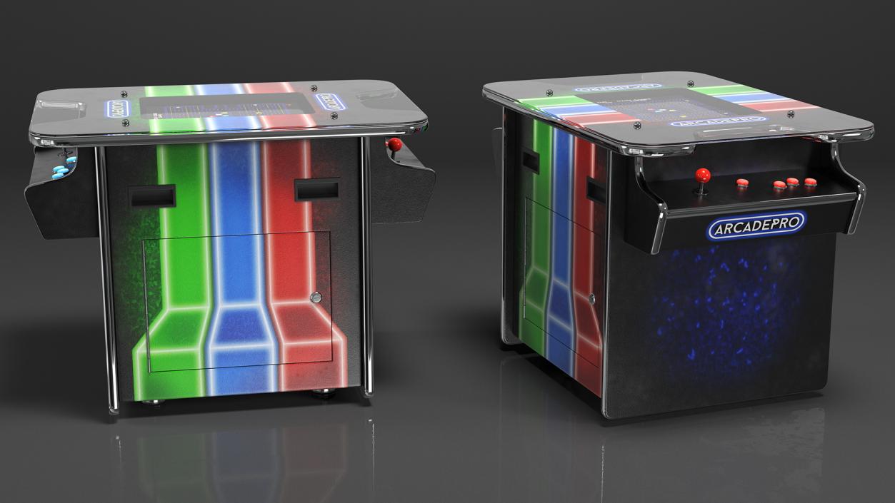 3D ArcadePro Mars 55 Cocktail Arcade Machine