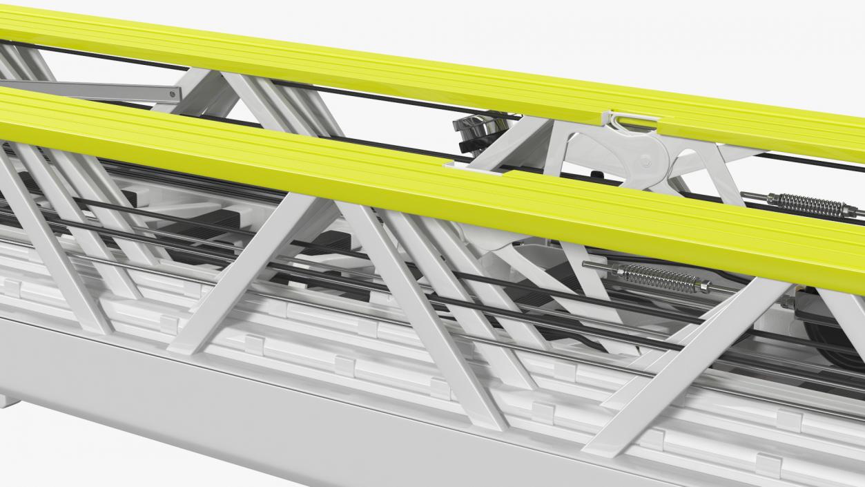 3D Turntable Ladder Folded model