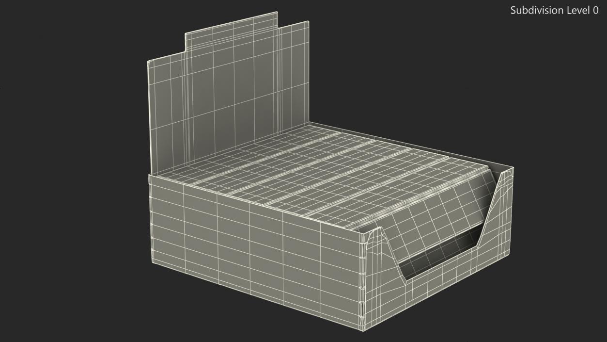 3D Chocolate Box model