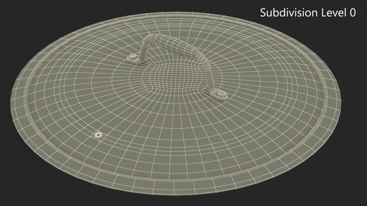 Lid for Pan 12-inch 3D model