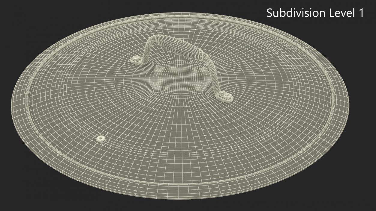 Lid for Pan 12-inch 3D model