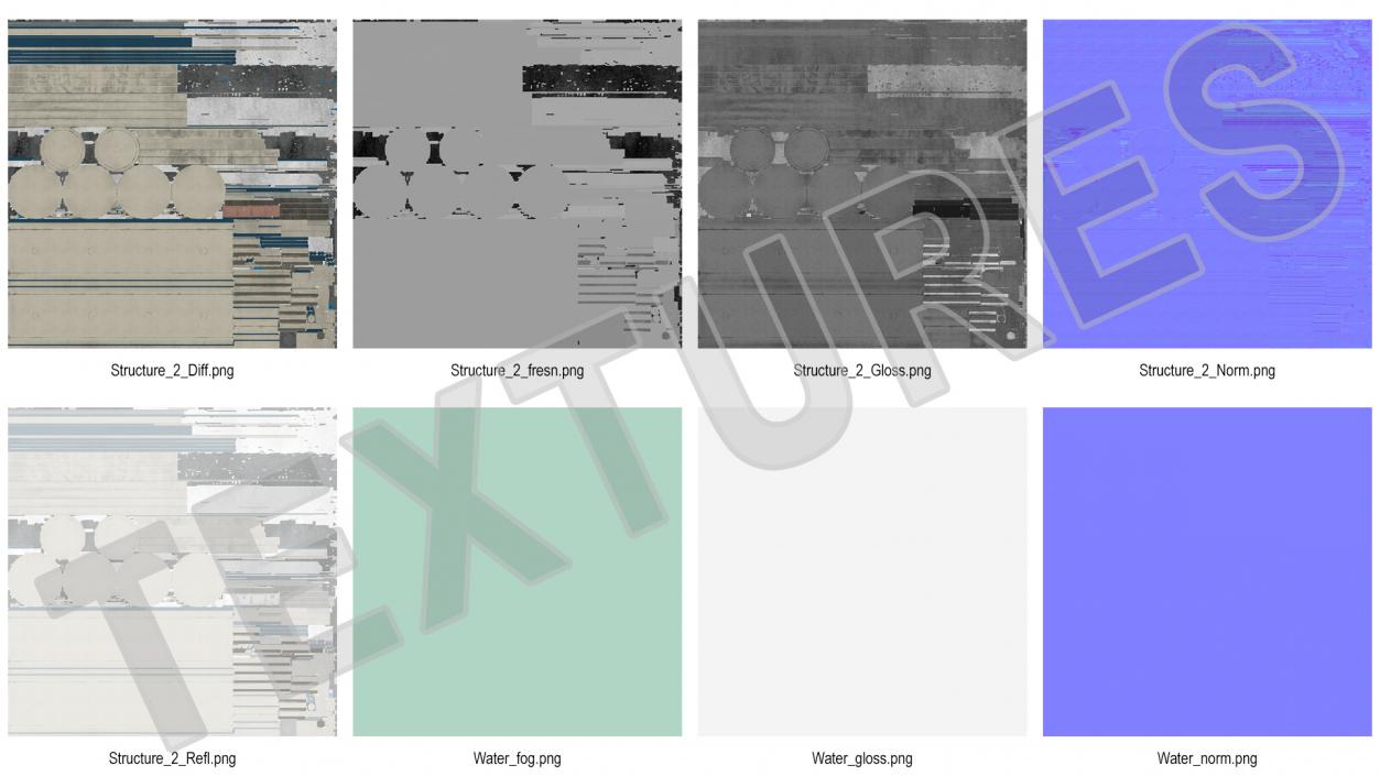 3D model Wastewater Circular Clarifiers