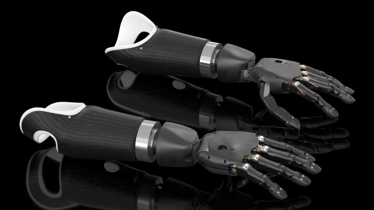 Brain Controlled Prosthetic Arms 3D