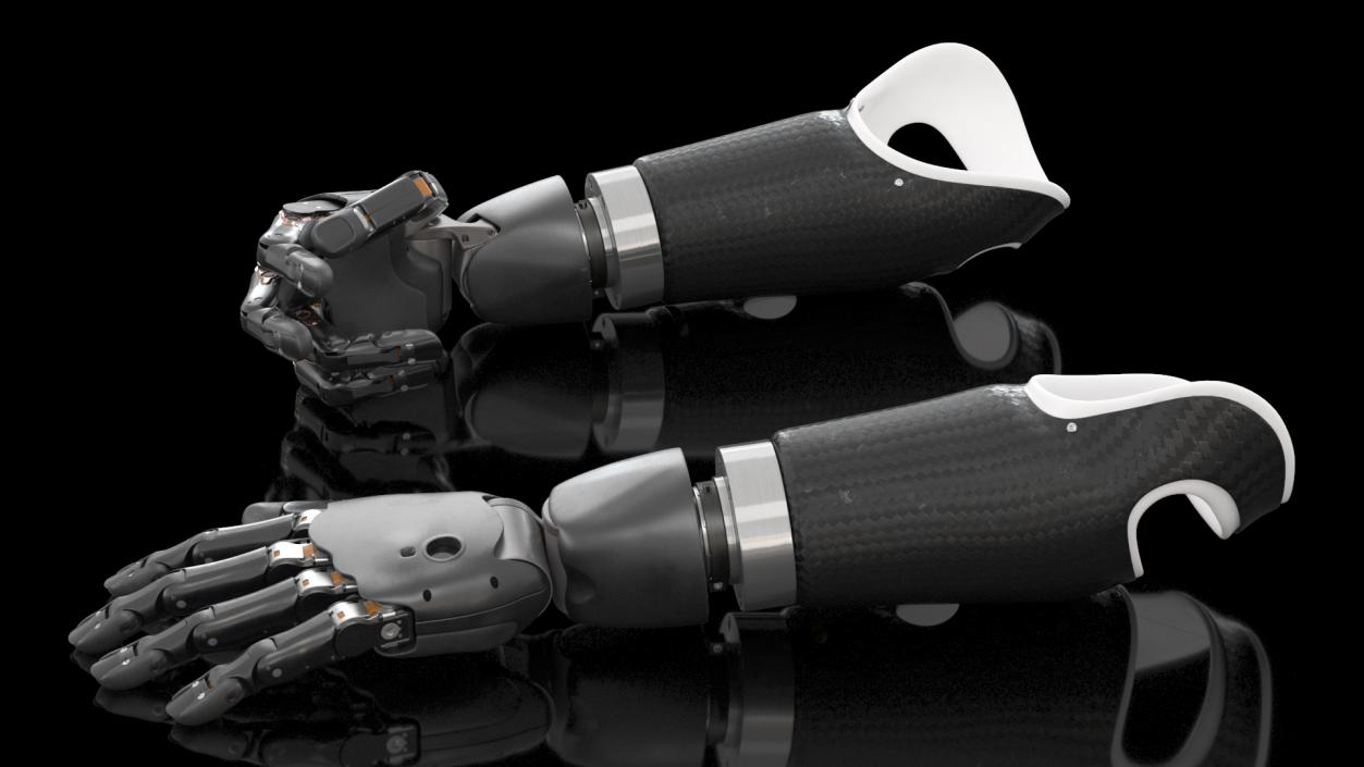 Brain Controlled Prosthetic Arms 3D