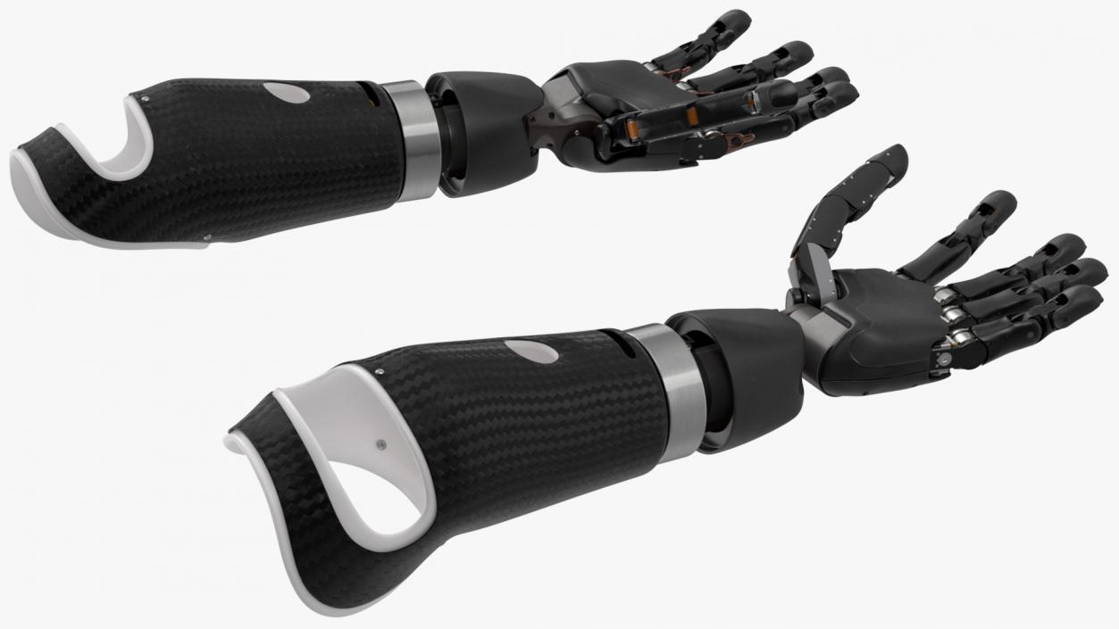 Brain Controlled Prosthetic Arms 3D