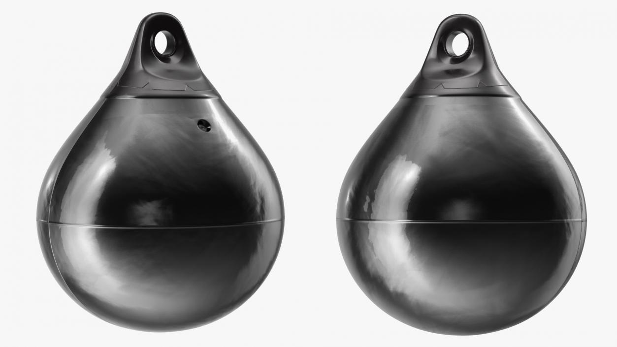 Polyform Black Buoy A4 3D