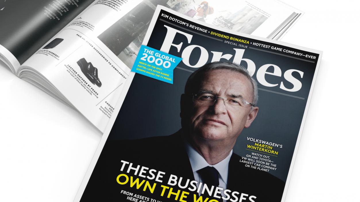 3D Esquire and Forbes Magazines model