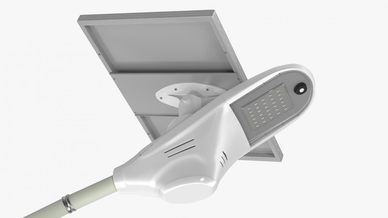 Solar LED Street Light with Battery Backup 3D