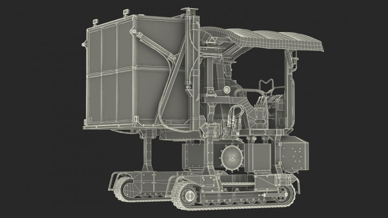 3D Tea Leaf Harvester Ochiai OHC-W Aged