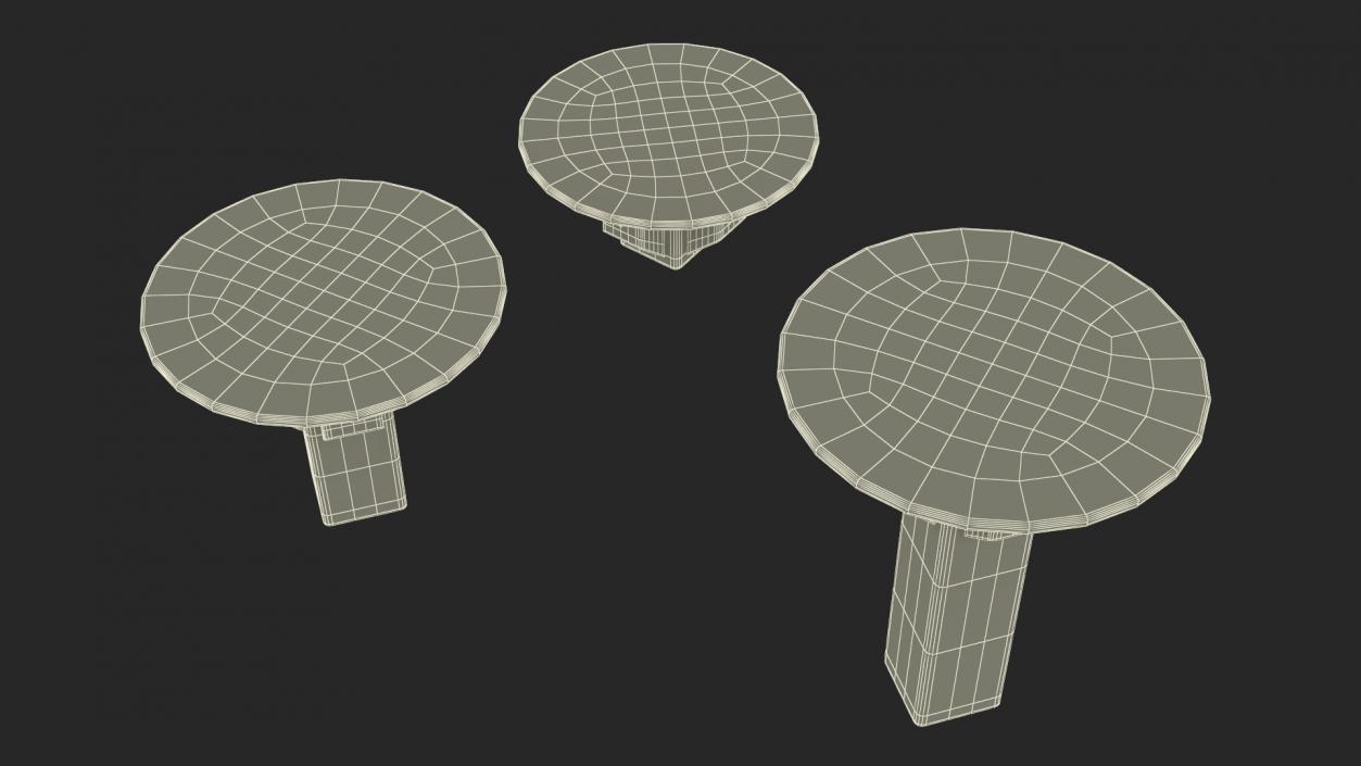 Red Jump Islands for Dog Park 3D model