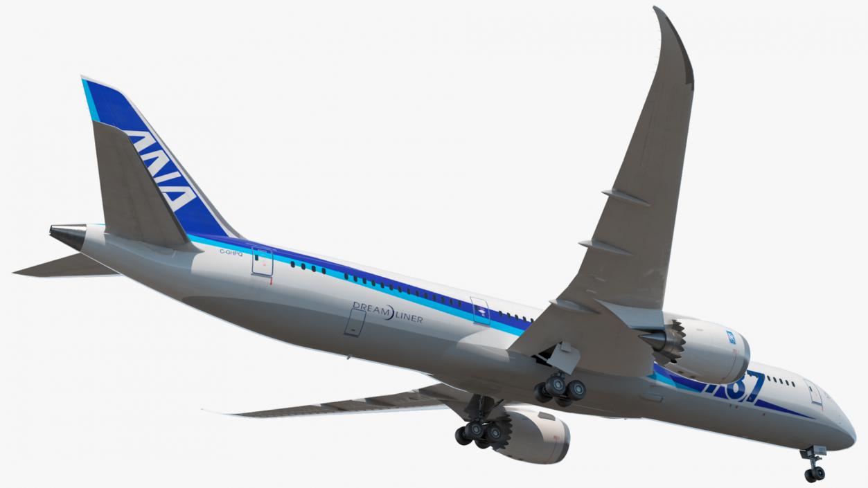 Boeing 787-9 Dreamliner ANA Livery 3D model