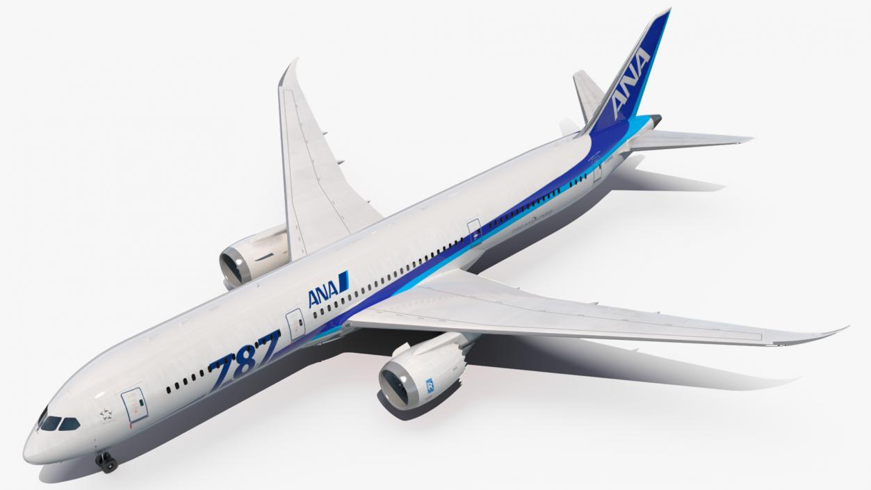 Boeing 787-9 Dreamliner ANA Livery 3D model