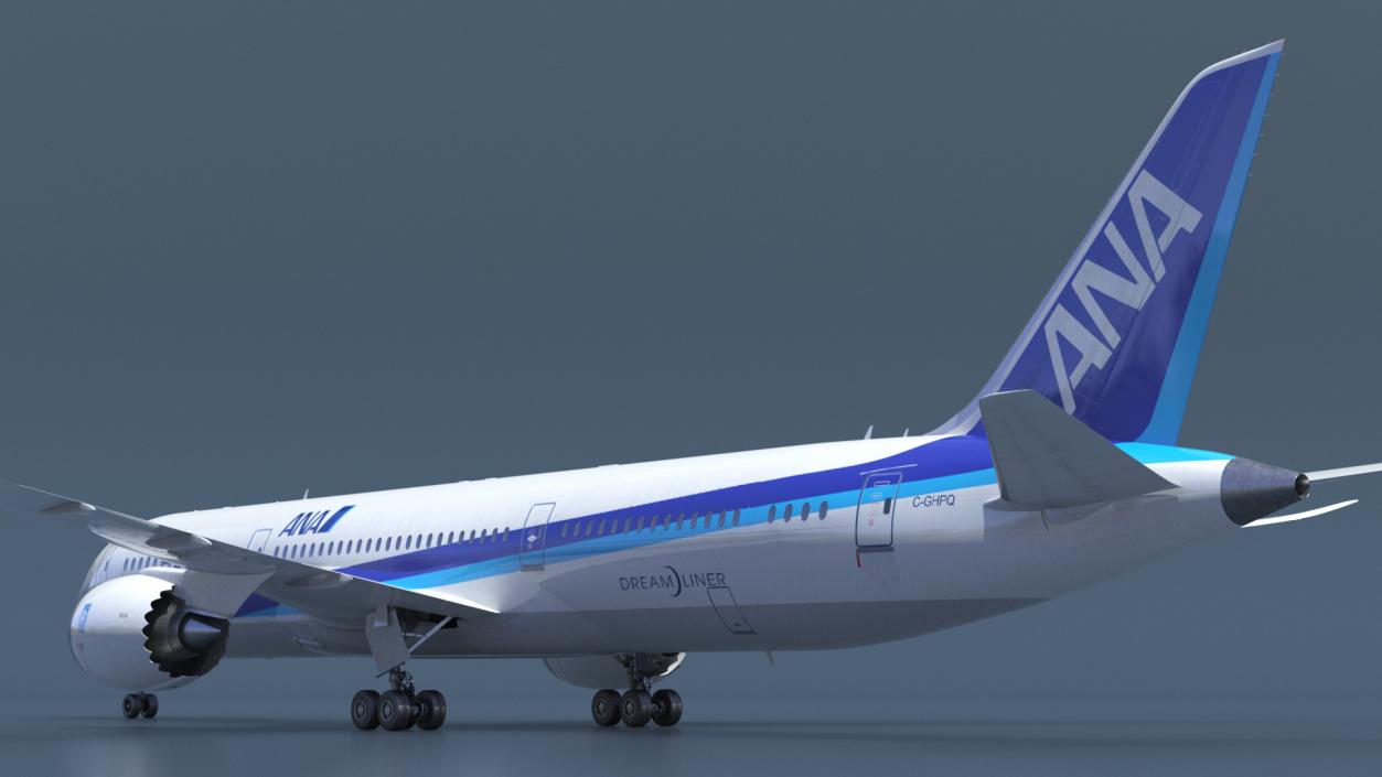 Boeing 787-9 Dreamliner ANA Livery 3D model