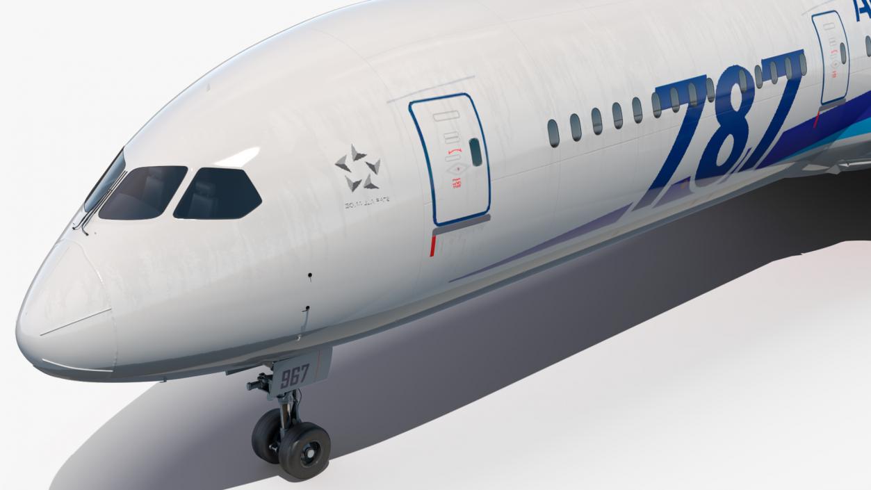 Boeing 787-9 Dreamliner ANA Livery 3D model