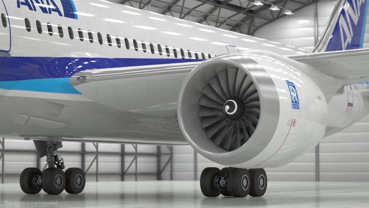 Boeing 787-9 Dreamliner ANA Livery 3D model