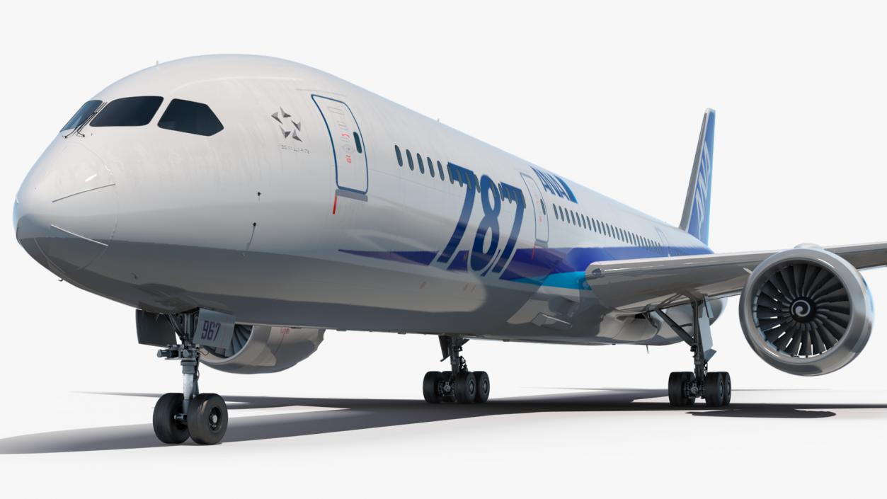 Boeing 787-9 Dreamliner ANA Livery 3D model