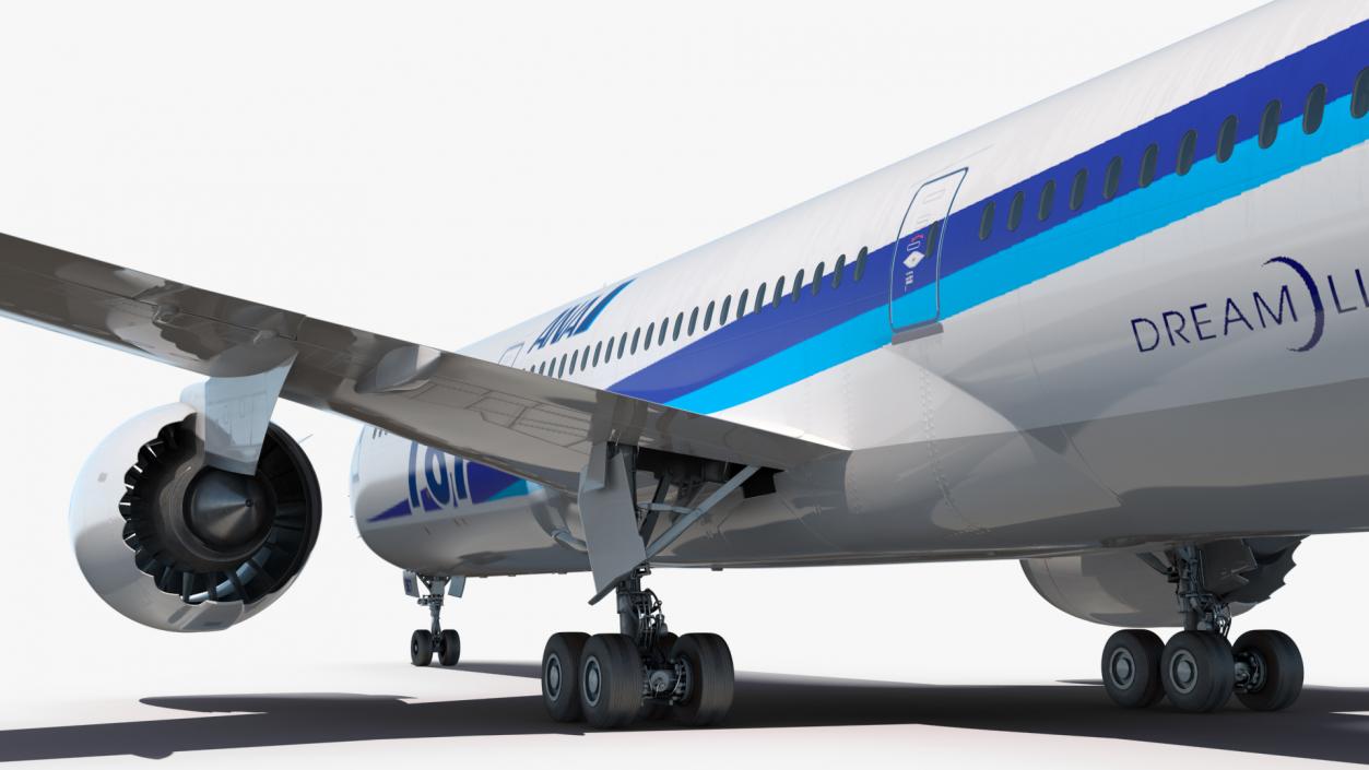 Boeing 787-9 Dreamliner ANA Livery 3D model