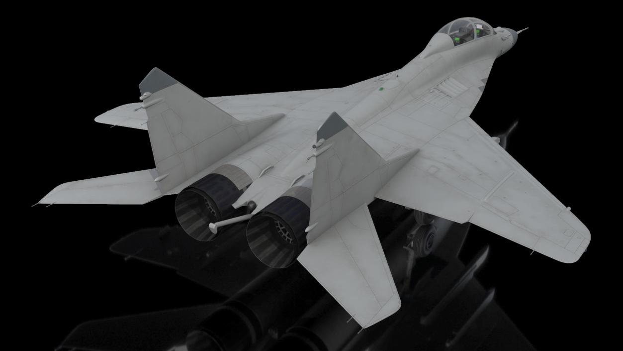 MiG 29 Tandem Aircraft 3D