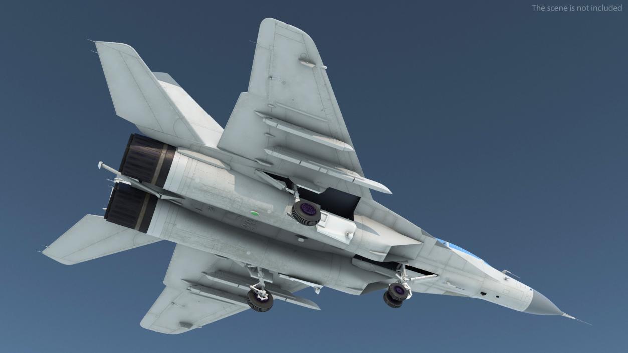 MiG 29 Tandem Aircraft 3D