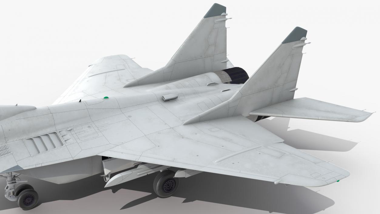 MiG 29 Tandem Aircraft 3D