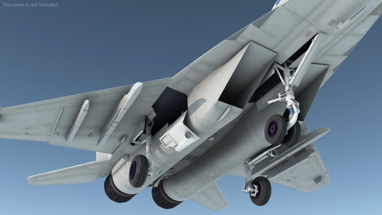 MiG 29 Tandem Aircraft 3D