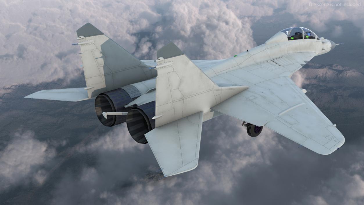 MiG 29 Tandem Aircraft 3D