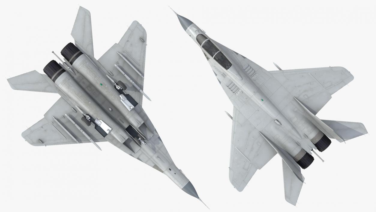 MiG 29 Tandem Aircraft 3D