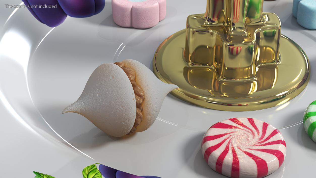 Meringue Cookies Collection 5 3D model