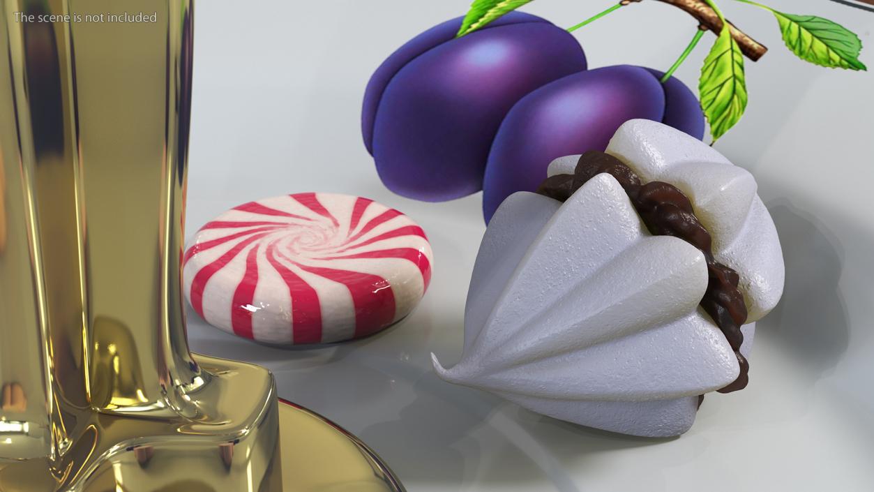 Meringue Cookies Collection 5 3D model