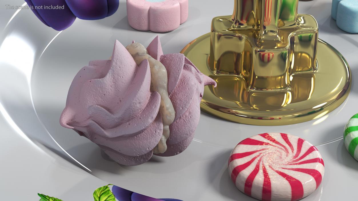 Meringue Cookies Collection 5 3D model