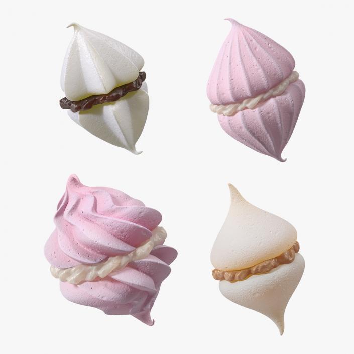 Meringue Cookies Collection 5 3D model