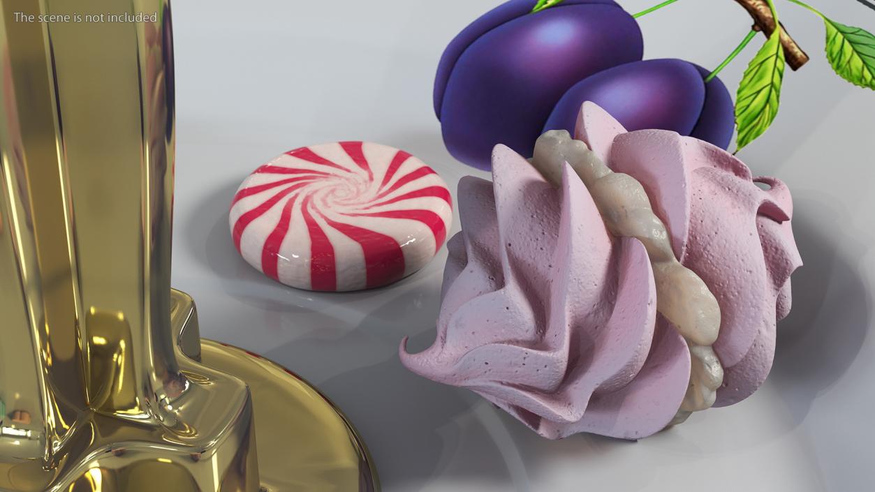 Meringue Cookies Collection 5 3D model